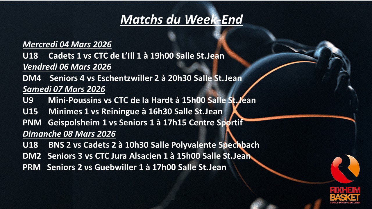 Image de l'actualité du CSSL Rixheim Basket