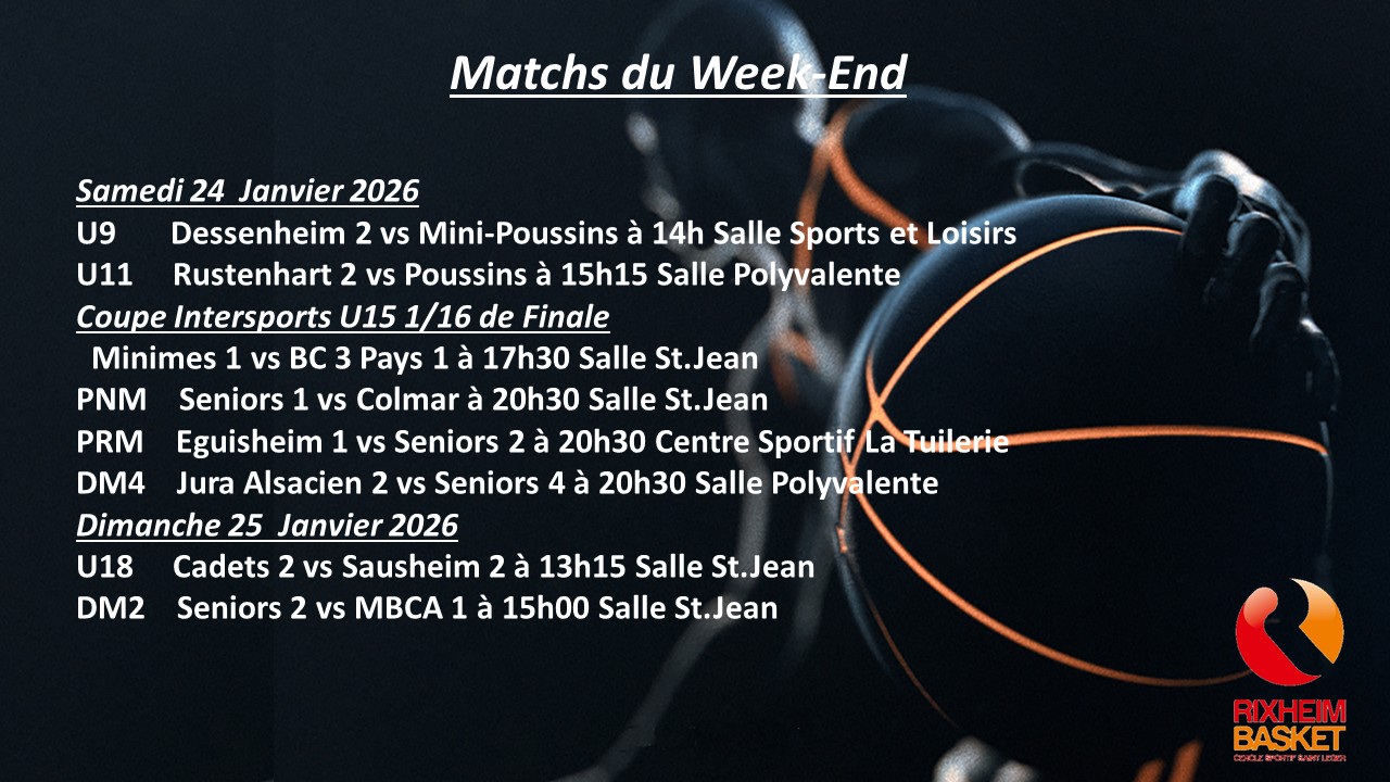 Image de l'actualité du CSSL Rixheim Basket