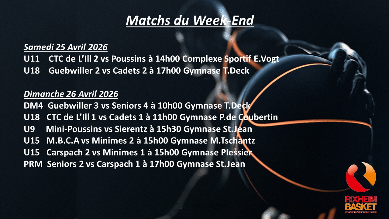 Image de l'actualité du CSSL Rixheim Basket